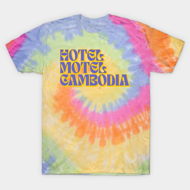 Hotel Motel Cambodia T-Shirt by Th3Caser.Shop